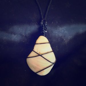 Sea glass necklace